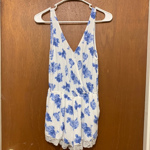 Mimi Chica Pants - Floral print romper